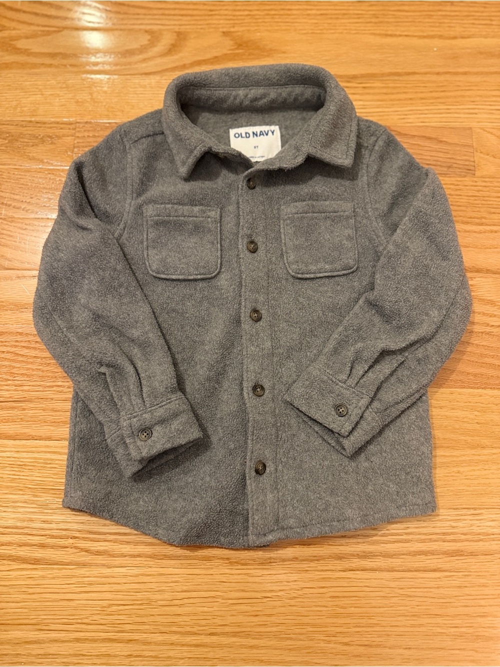 Old Navy Fleece Grat Button-Up Shirt
